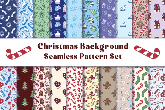 Christmas Background Seamless Pattern Set: A Strategic Tool for Creative and Business Success