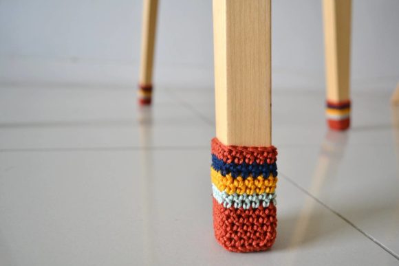 Crochet Chair Socks