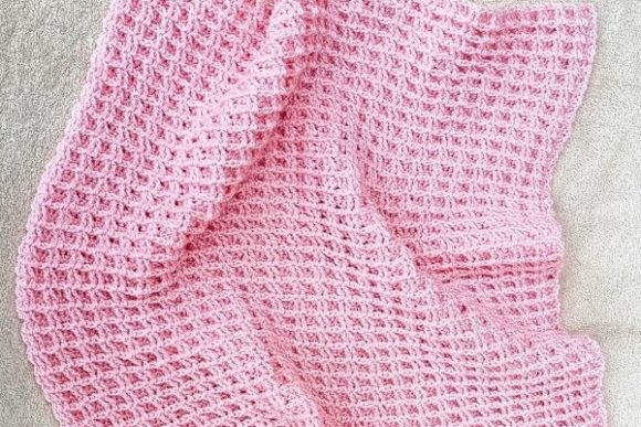 Double Waffle Crochet Baby Blanket: A Soft and Versatile Gift for New Parents