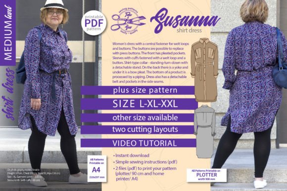 Dress Shirt Sewing Pattern Susanna: A Versatile Option for Every Wardrobe