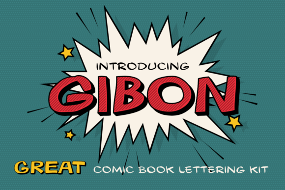 Exploring the Gibon Family: A Versatile Font for Comic and Design Enthusiasts