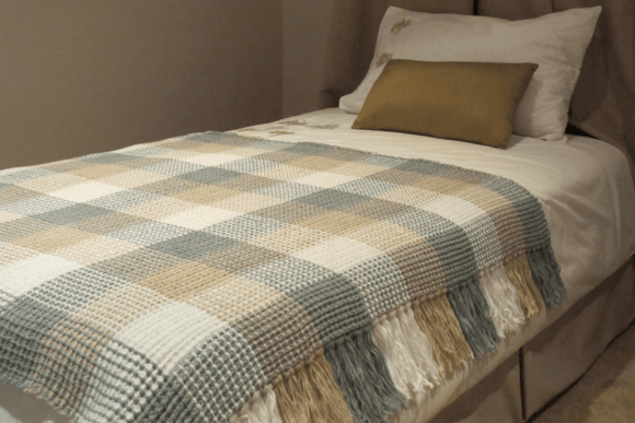 Gingham Crochet Blanket Pattern