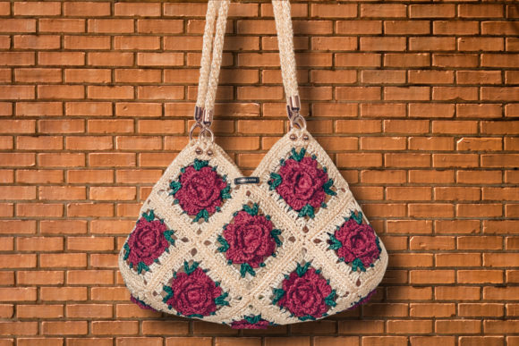 Granny Square Crochet Bag