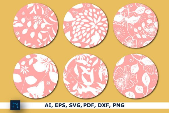 Keychain Round Patterns Circles Bundle: A Creative Resource for Crafters