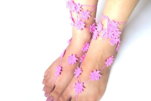 Mini Flowers Barefoot Sandals: A Simple, Elegant Choice for Every Occasion