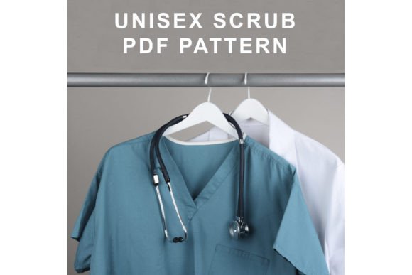 Unisex Scrub Pdf Sewing Pattern