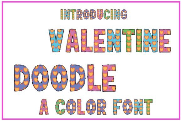 Valentine Doodle: A Unique Font for Love and Design